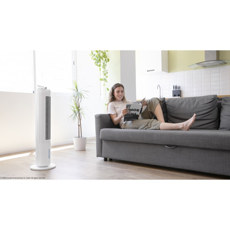 Cecotec EnergySilence 2000 Cool Tower 2 L 59 dB 60 W Blanco
