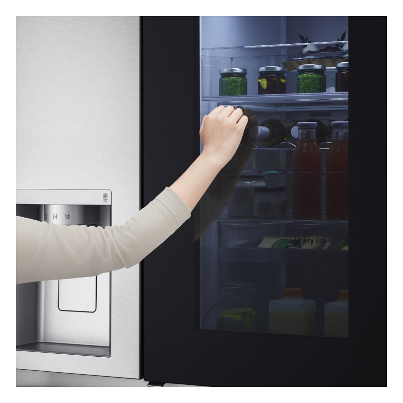 LG GSXV91BSAE nevera puerta lado a lado Independiente 635 L E Acero inoxidable