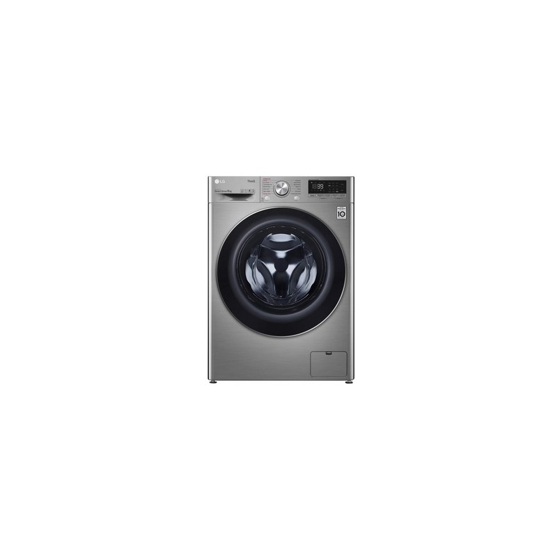 LG F4WV7009S2S lavadora Carga frontal 9 kg 1400 RPM A Acero inoxidable