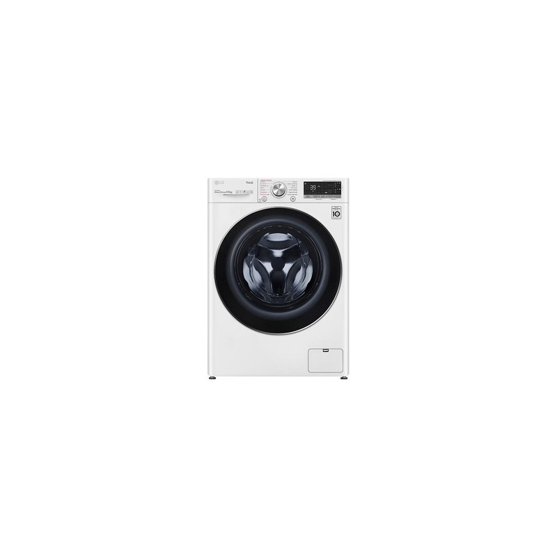 LG F4DV7509S2W lavadora-secadora Independiente Carga frontal Blanco E