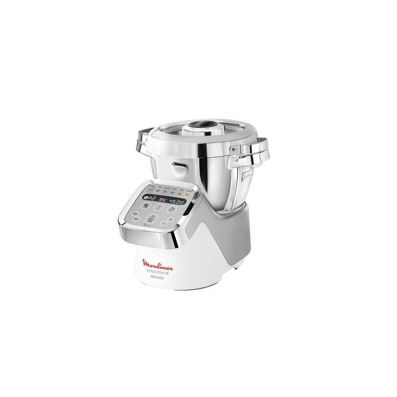 Moulinex HF807EN robot de cocina 1550 W 3 L Blanco, Gris