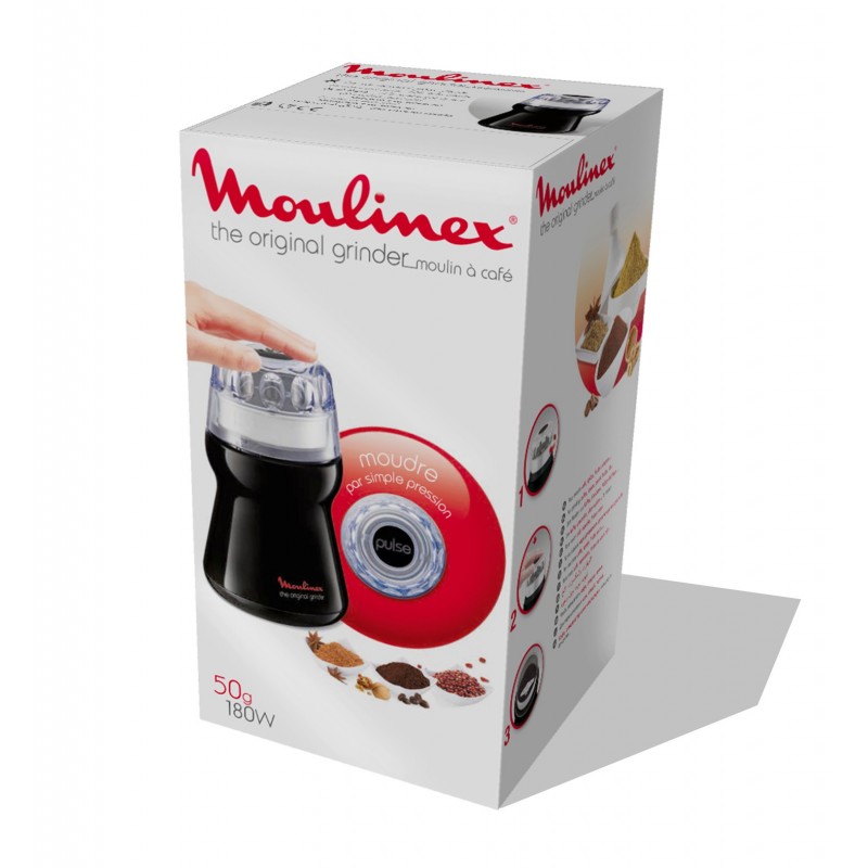 Moulinex AR110 180 W Negro, Transparente