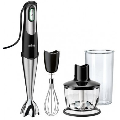 Braun MQ735 Sauce 0,5 L Batidora de inmersión 750 W Negro, Acero inoxidable