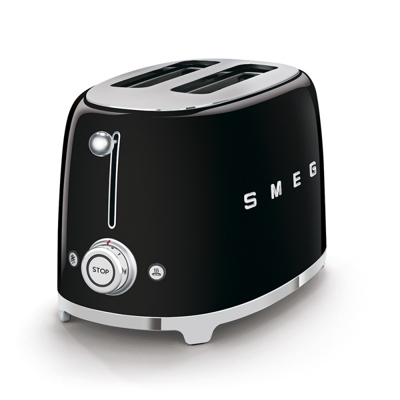 Smeg TSF01BLEU tostadora 2 rebanada(s) 950 W Negro