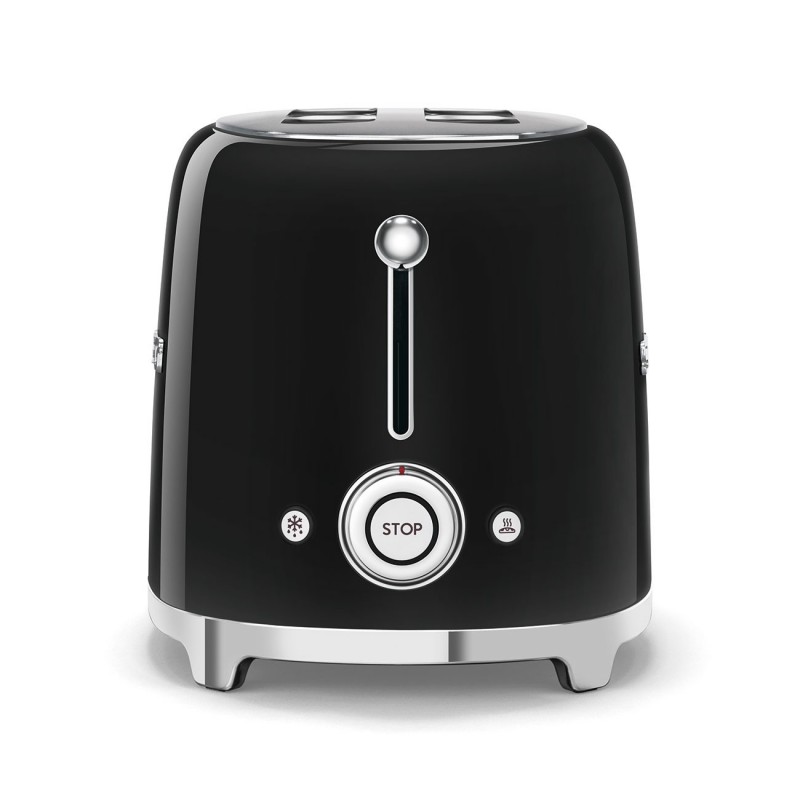 Smeg TSF01BLEU tostadora 2 rebanada(s) 950 W Negro