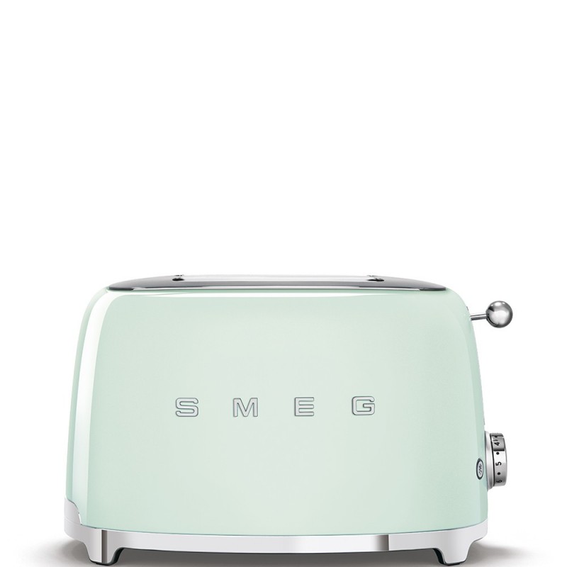 Smeg TSF01PGEU tostadora 2 rebanada(s) 950 W Verde