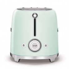 Smeg TSF01PGEU tostadora 2 rebanada(s) 950 W Verde