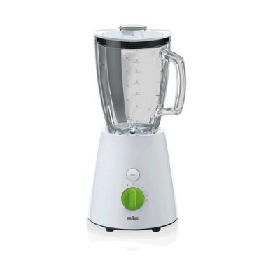 Braun JB 3060 WH 1,5 L Batidora de vaso 800 W Verde, Blanco