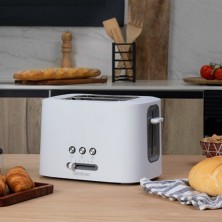 Cecotec TOAST&TASTE 9000 DOUBLE WHITE 2 rebanada(s) 980 W Blanco