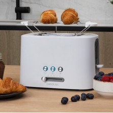 Cecotec TOAST&TASTE 9000 DOUBLE WHITE 2 rebanada(s) 980 W Blanco