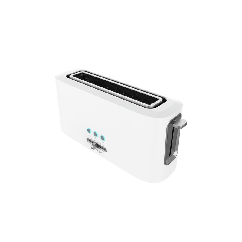 Cecotec 03189 tostadora 2 rebanada(s) 980 W Blanco