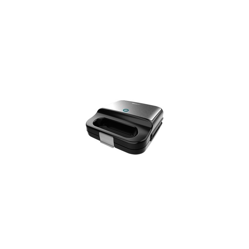 Cecotec 04309 sandwichera 1000 W Negro, Acero satinado
