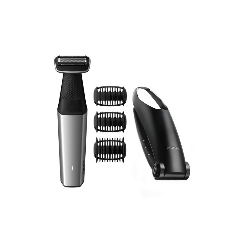 Philips BODYGROOM Series 5000 Afeitadora corporal suave con la piel y apta para la ducha