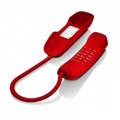 Telefono fijo inalambrico gigaset a270 rojo 80 numeros agenda - 10 tonos
