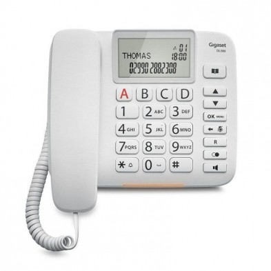 Teléfono Gigaset DL380  Blanco