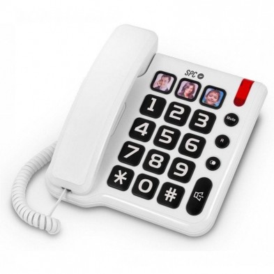 Teléfono SPC Comfort Numbers 3294  Blanco