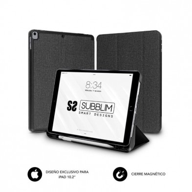 Funda Subblim Shock Case para Tablet iPad 9 8 7 Gen 10.2'  Negra