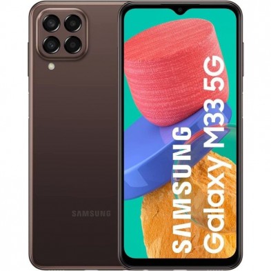 Smartphone Samsung Galaxy M33 6GB  128GB  6.6"  5G  Marrón