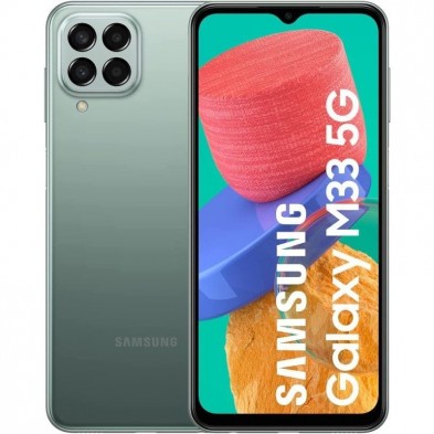 Smartphone Samsung Galaxy M33 6GB  128GB  6.6"  5G  Verde