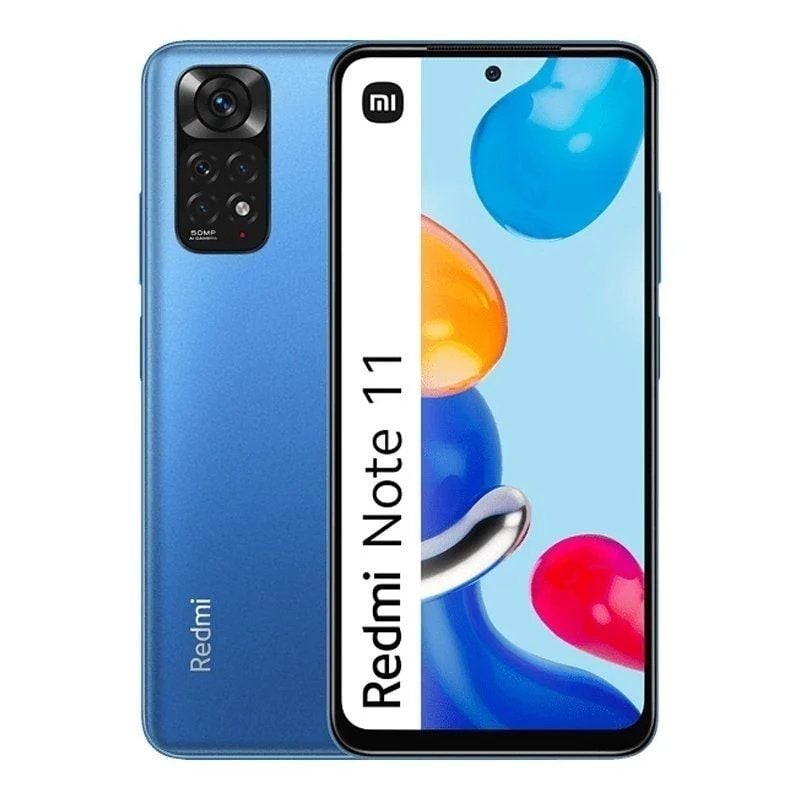 Xiaomi Redmi Note 11 4G 128GB 4GB Azul : : Electrónicos