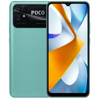 Smartphone Xiaomi POCO C40 4GB  64GB  6.71"  Verde Coral