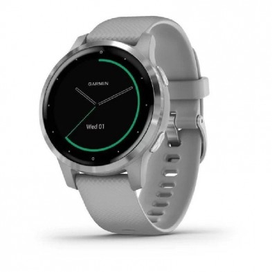 Smartwatch Garmin Vívoactive 4S  Notificaciones  Frecuencia Cardíaca  GPS  Gris