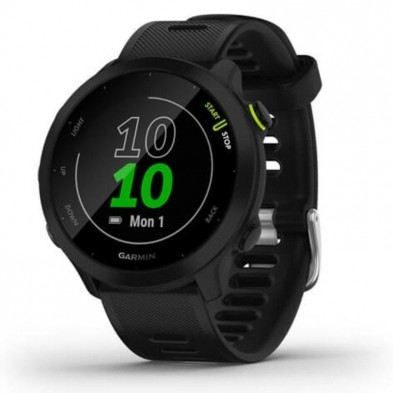 Smartwatch Garmin Forerunner 55  Notificaciones  Frecuencia Cardíaca  GPS  Negro