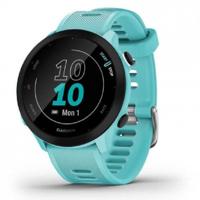Smartwatch Garmin Forerunner 55  Notificaciones  Frecuencia Cardíaca  GPS  Azul