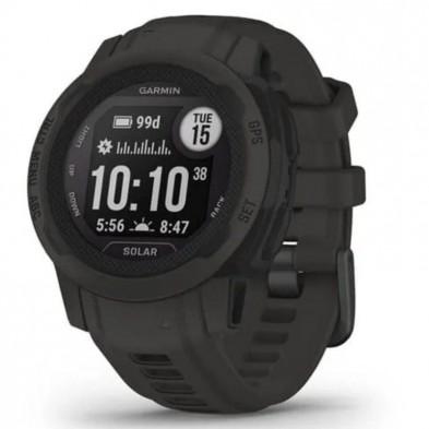 Smartwatch Garmin Instinct 2S Solar  Notificaciones  Frecuencia Cardíaca  GPS  Negro