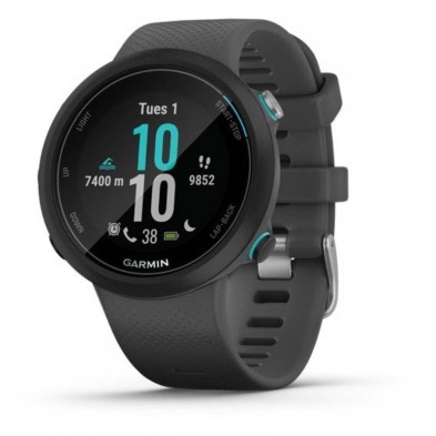 Smartwatch Garmin Swim 2  Notificaciones  Frecuencia Cardíaca  GPS  Gris