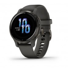 Smartwatch Garmin Venu 2S Notificaciones  Frecuencia Cardíaca  GPS  Negro y Gris Pizarra