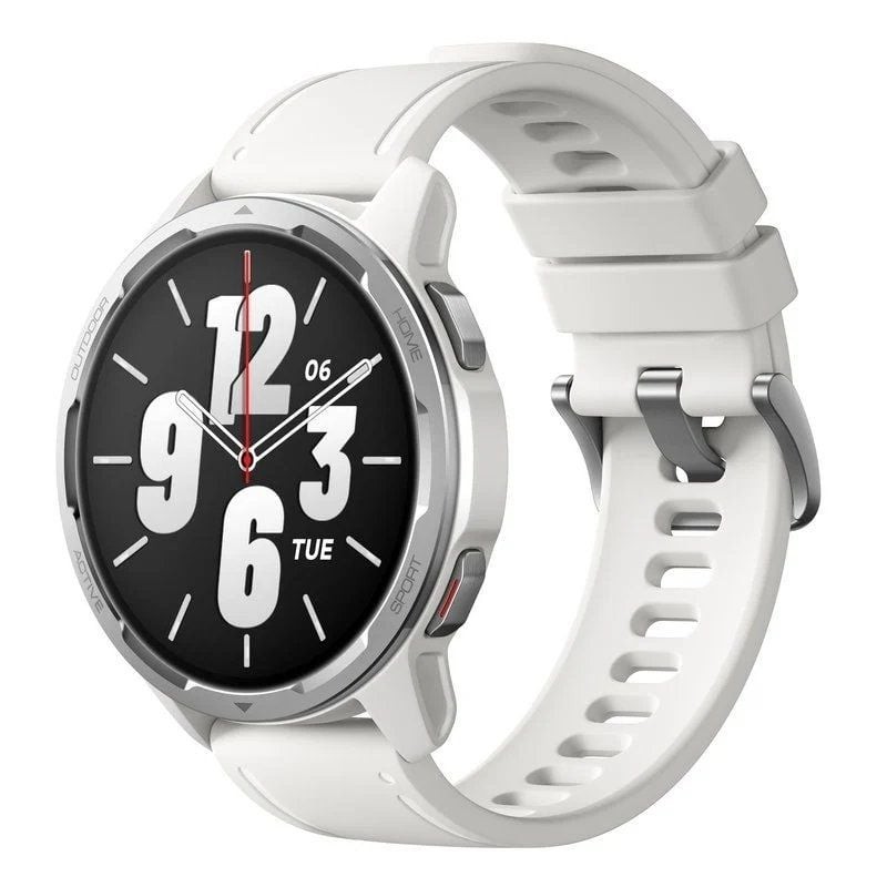Smartwatch Xiaomi Watch S1 Active  Notificaciones  Frecuencia Cardíaca  GPS  Blanco Luna
