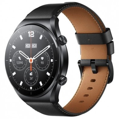 Smartwatch Xiaomi Watch S1  Notificaciones  Frecuencia Cardíaca  GPS  Negro