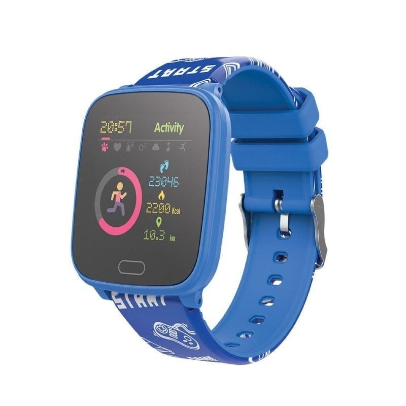 Smartwatch Forever IGO JW-100  Notificaciones  Frecuencia Cardíaca  Azul