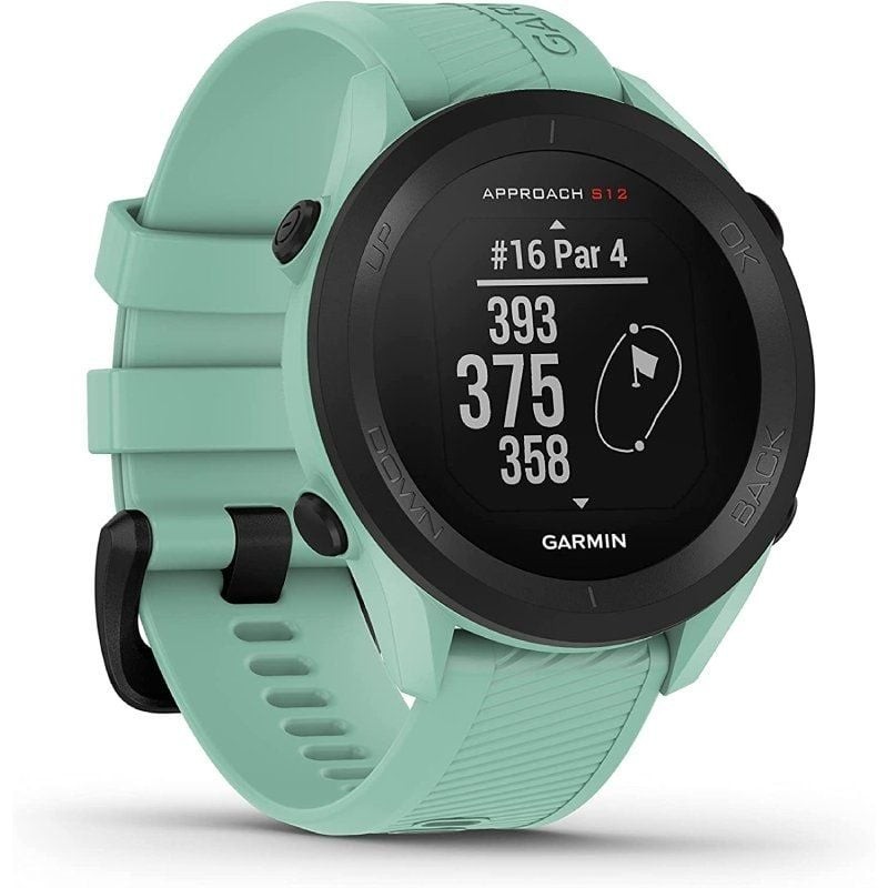 Smartwatch para Golf Garmin Approach S12 Edición 2022  GPS  Neo Tropic