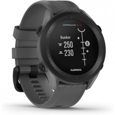 Smartwatch para Golf Garmin Approach S12 Edición 2022  GPS  Gris Pizarra