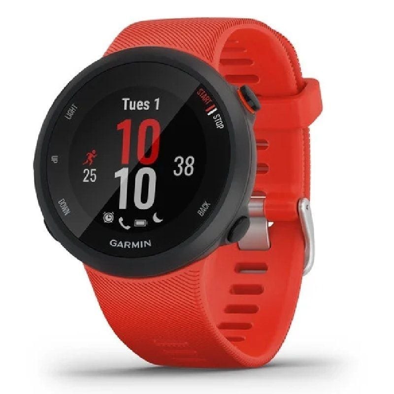 Smartwatch Forerunner 45 Notificaciones Frecuencia Cardíaca GPS Rojo