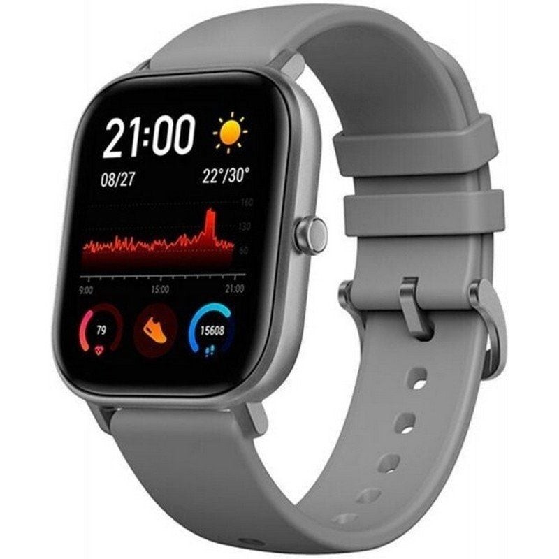 Smartwatch Huami Amazfit GTS  Notificaciones  Frecuencia Cardíaca  GPS  Gris