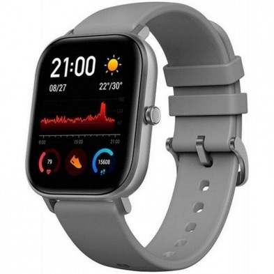 Smartwatch Huami Amazfit GTS  Notificaciones  Frecuencia Cardíaca  GPS  Gris