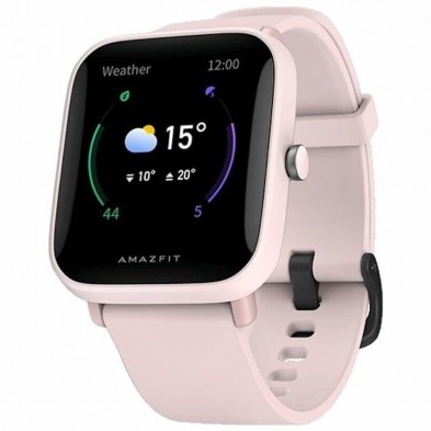 Smartwatch Huami Amazfit Bip U Pro  Notificaciones  Frecuencia Cardíaca  GPS  Rosa