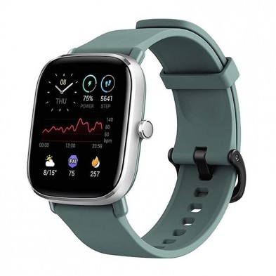 Smartwatch Huami Amazfit GTS 2 Mini  Notificaciones  Frecuencia Cardíaca  Verde Sabio
