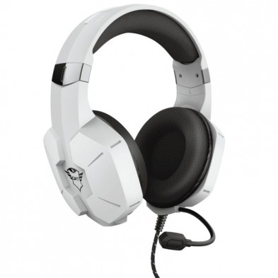 Auriculares Gaming con Micrófono Trust Gaming GXT 323W Carus  Jack 3.5  Blancos