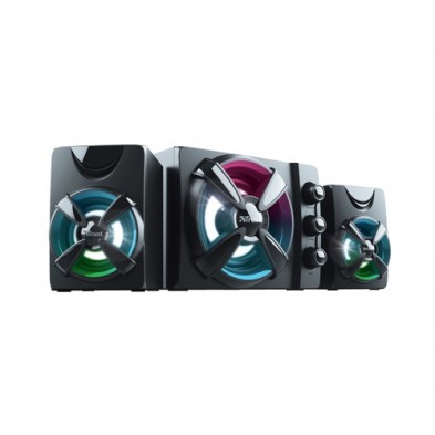 Trust Ziva RGB 2.1 Gaming 11 W Negro 2.1 canales