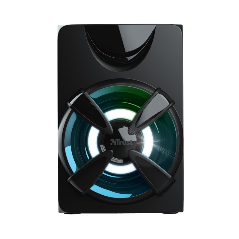 Trust Ziva RGB 2.1 Gaming 11 W Negro 2.1 canales
