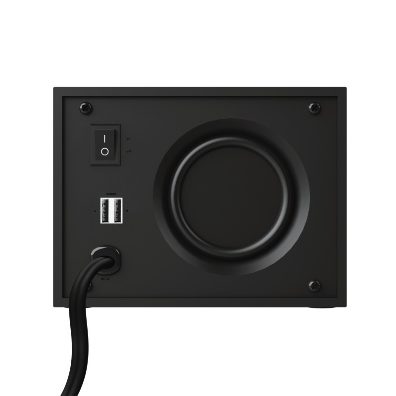 Trust Ziva RGB 2.1 Gaming 11 W Negro 2.1 canales