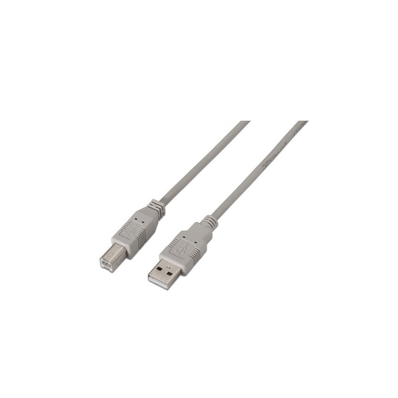 AISENS A101-0002 cable USB 1,8 m USB 2.0 USB A USB B Beige