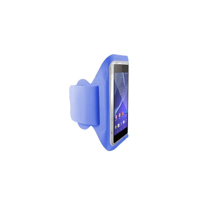 Ksix BXFBRL02AZ funda para teléfono móvil 14,5 cm (5.7") Brazalete caso Azul
