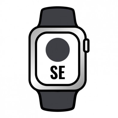 Apple Watch SE  GPS  Cellular  40 mm  Caja de Aluminio en Gris Espacial  Correa Deportiva Negro Medianoche