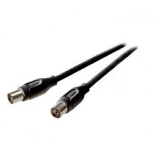 Vivanco 7/31 SW-N cable coaxial 5 m BNC Negro