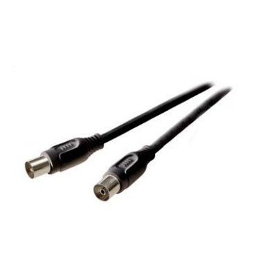 Vivanco 7/31 SW-N cable coaxial 5 m BNC Negro